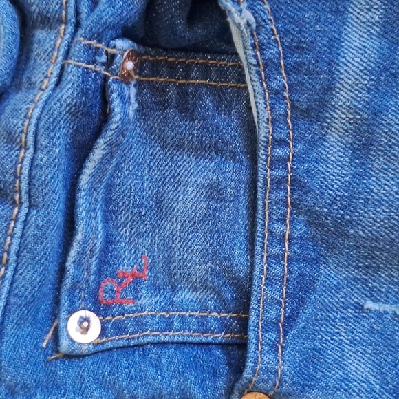 Ralph Lauren Polo Light Blue Straight Jeans Size 31/30 - Picture 13 of 14